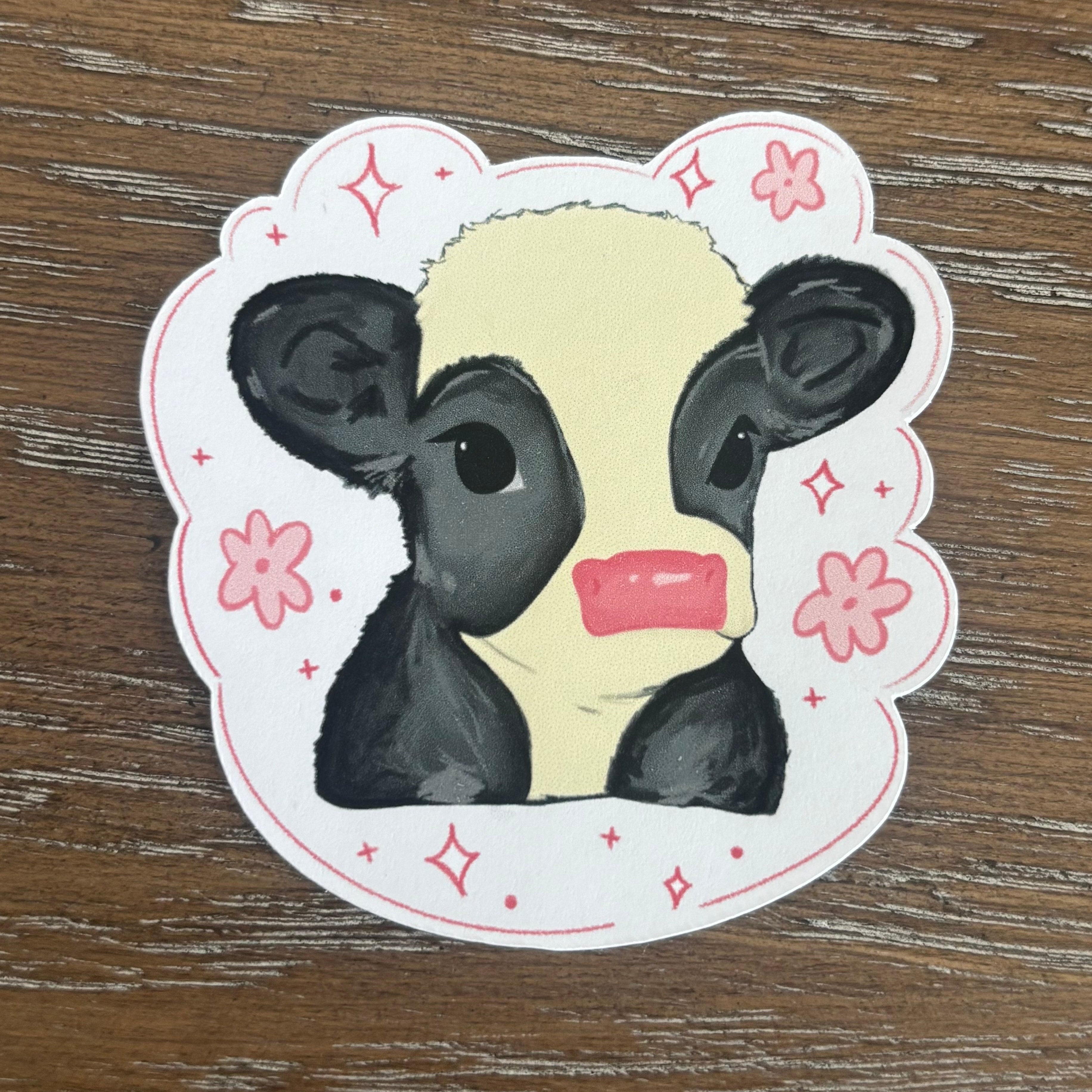 Cow Sticker