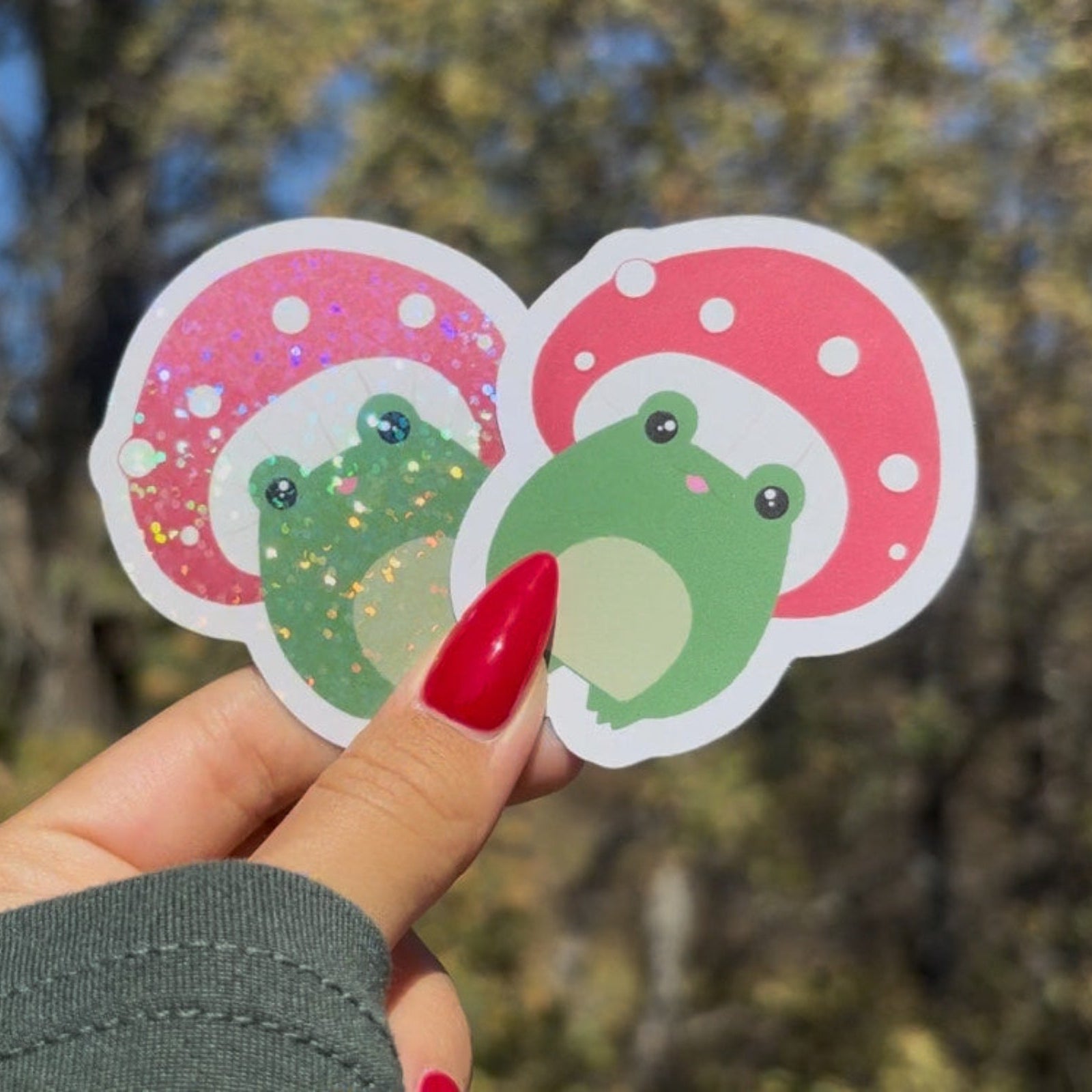 Toadstool sticker