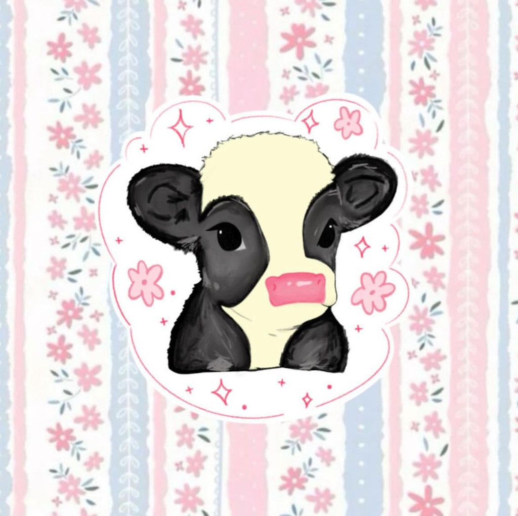 Cow Sticker