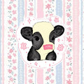 Cow Sticker